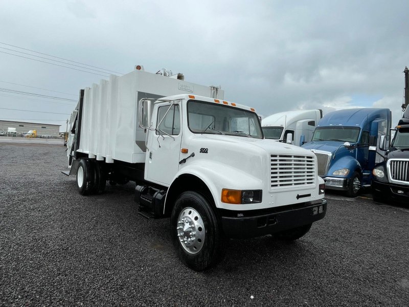 Camion recolector de basura